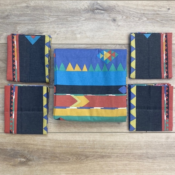 80’s Collier Campbell | Teton | Southwestern Duvet Set - Picture 2 of 10